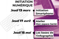 AFFICHE ATELIER INITIATION NUMERIQUE